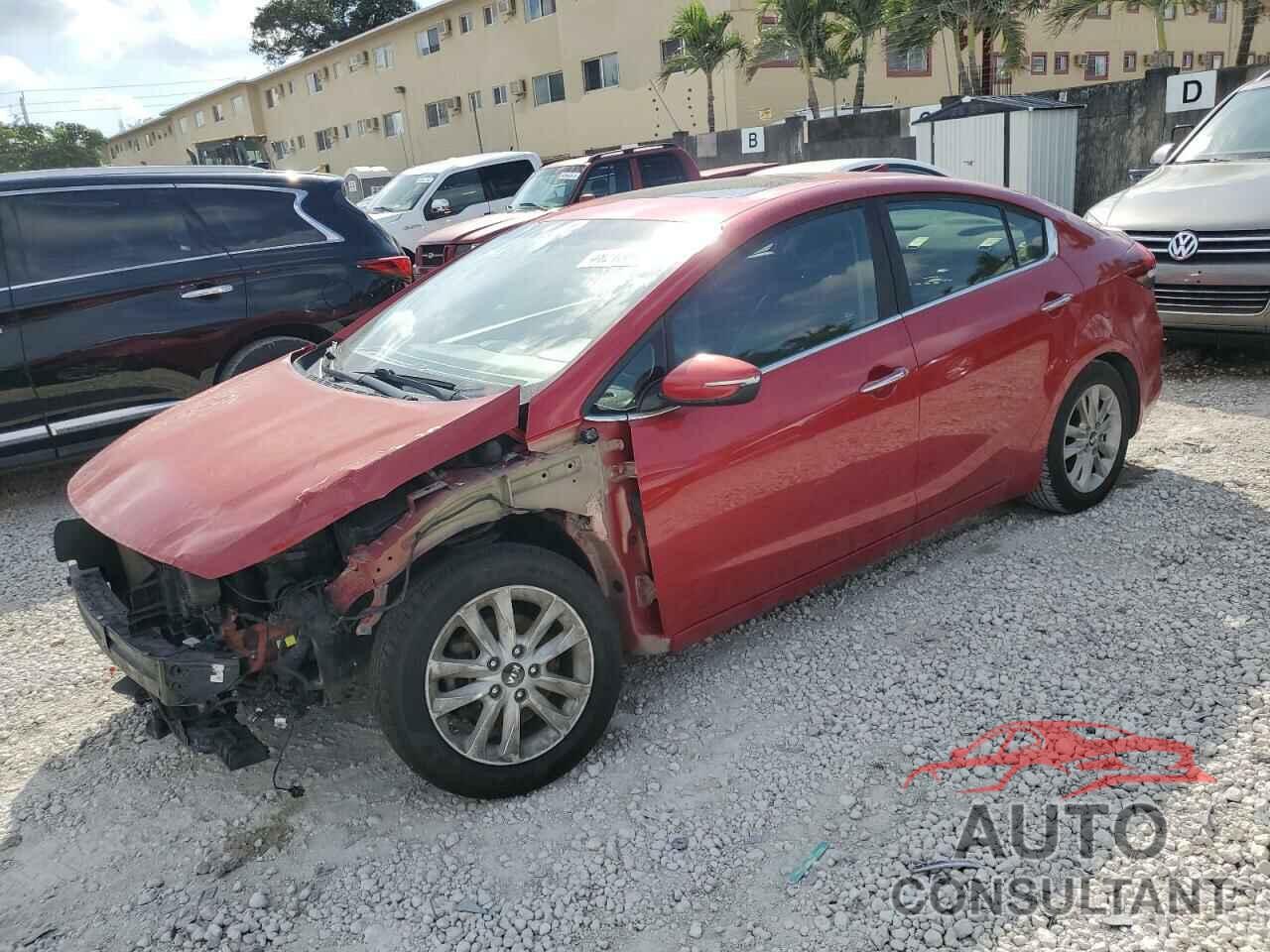 KIA FORTE 2017 - 3KPFL4A76HE128668