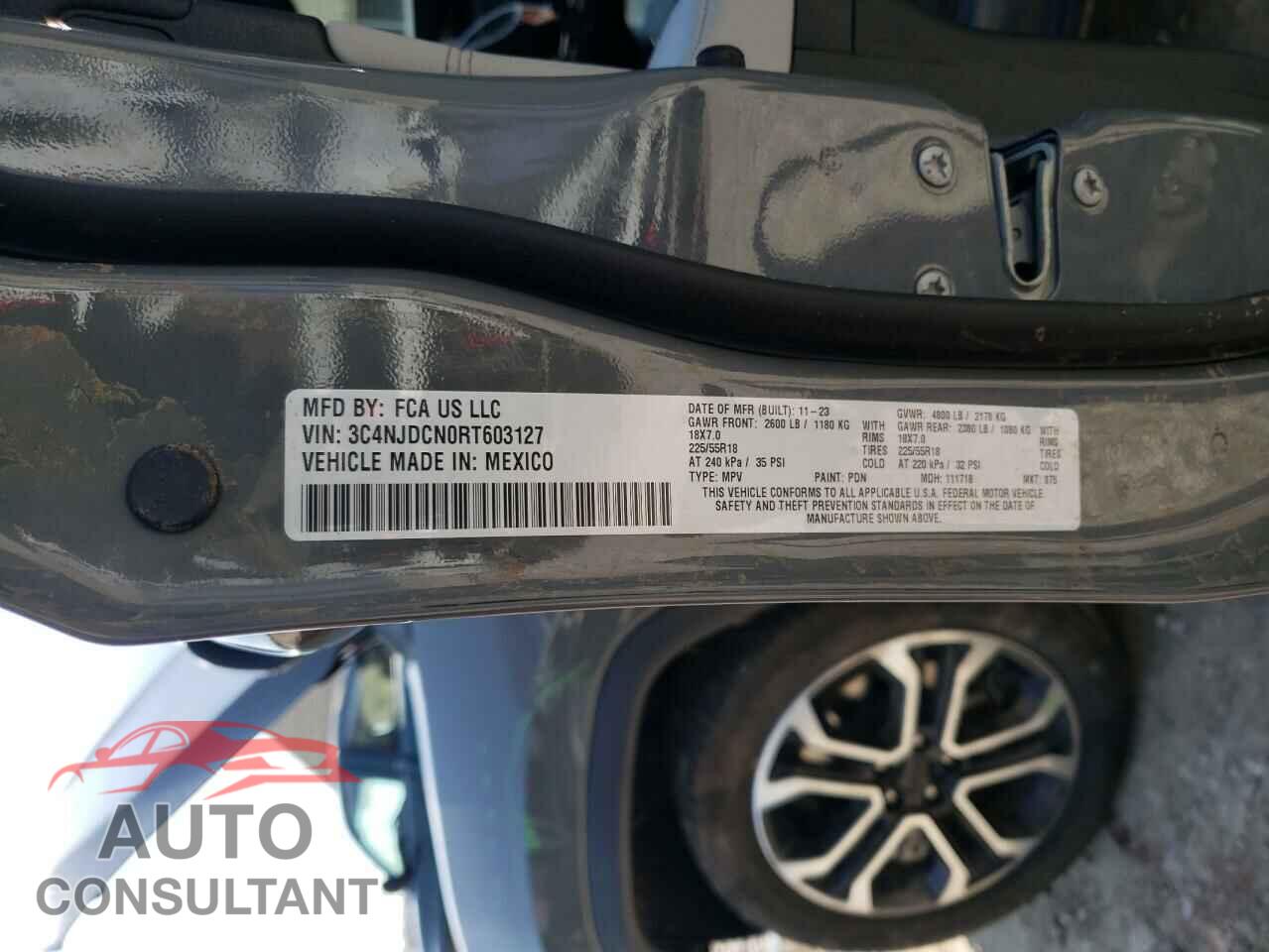 JEEP COMPASS 2024 - 3C4NJDCN0RT603127