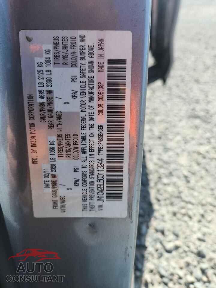 MAZDA 5 2012 - JM1CW2BL6C0113244