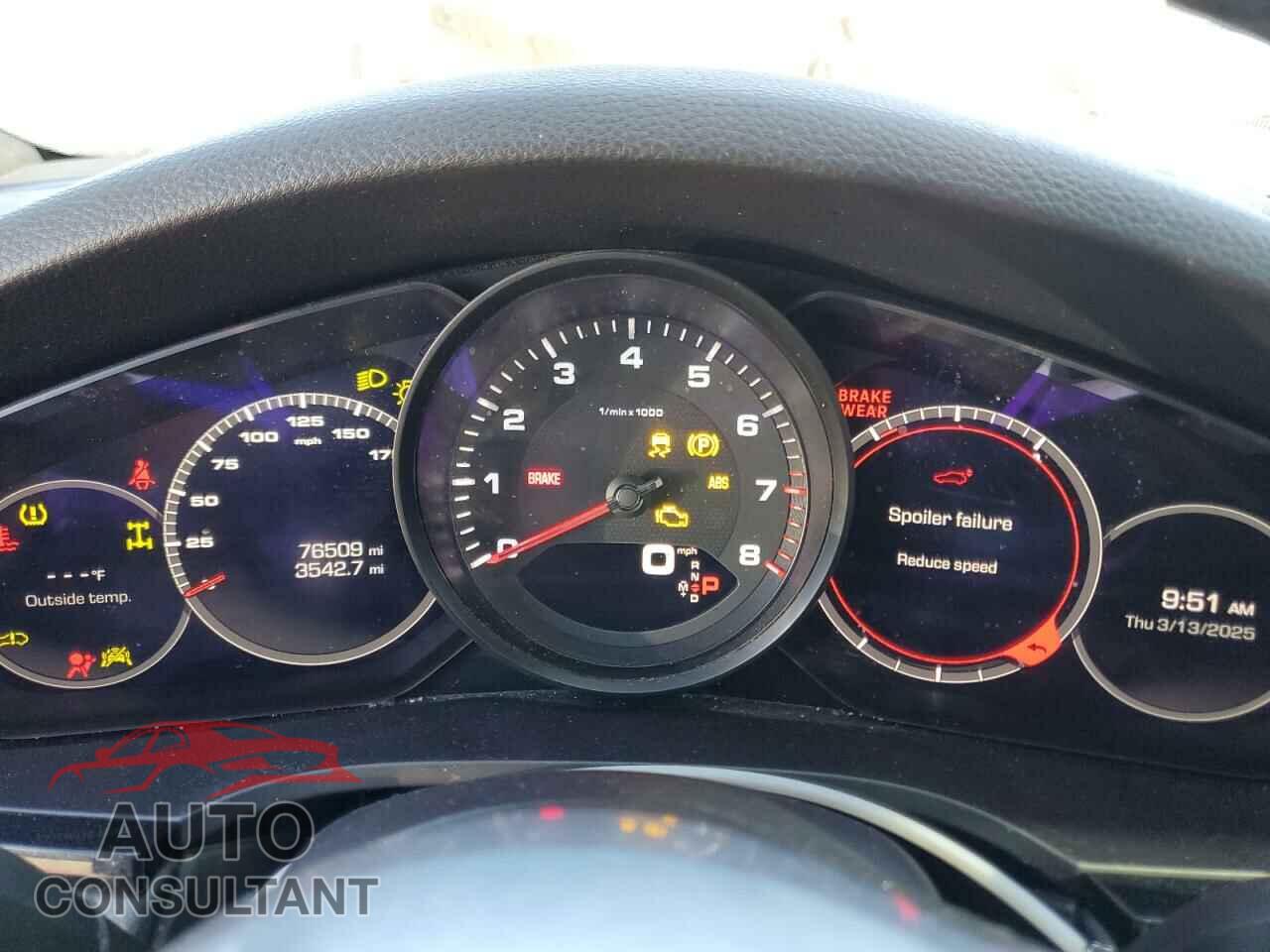 PORSCHE CAYENNE 2021 - WP1BA2AY5MDA41596