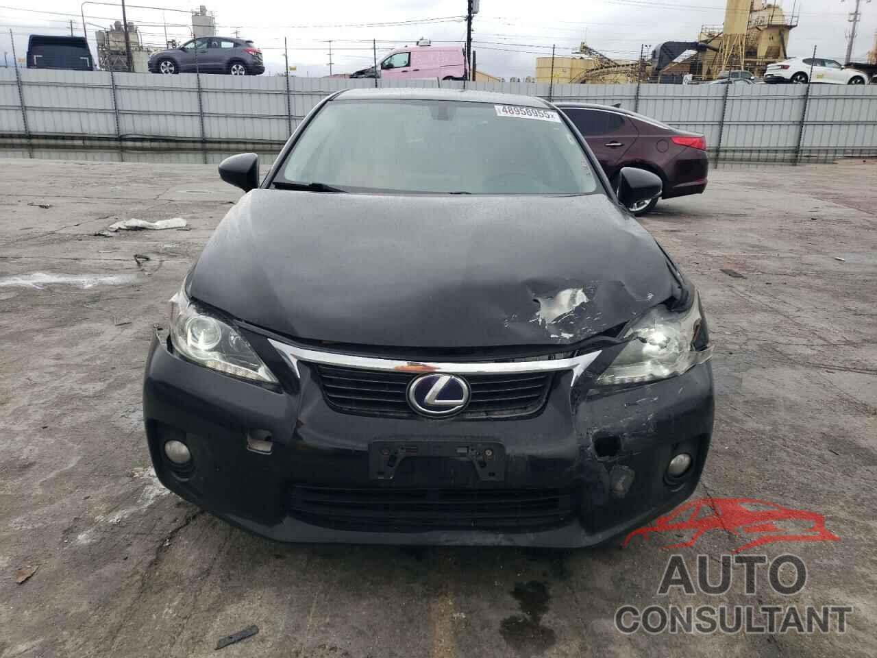 LEXUS CT 200 2012 - JTHKD5BH5C2076883