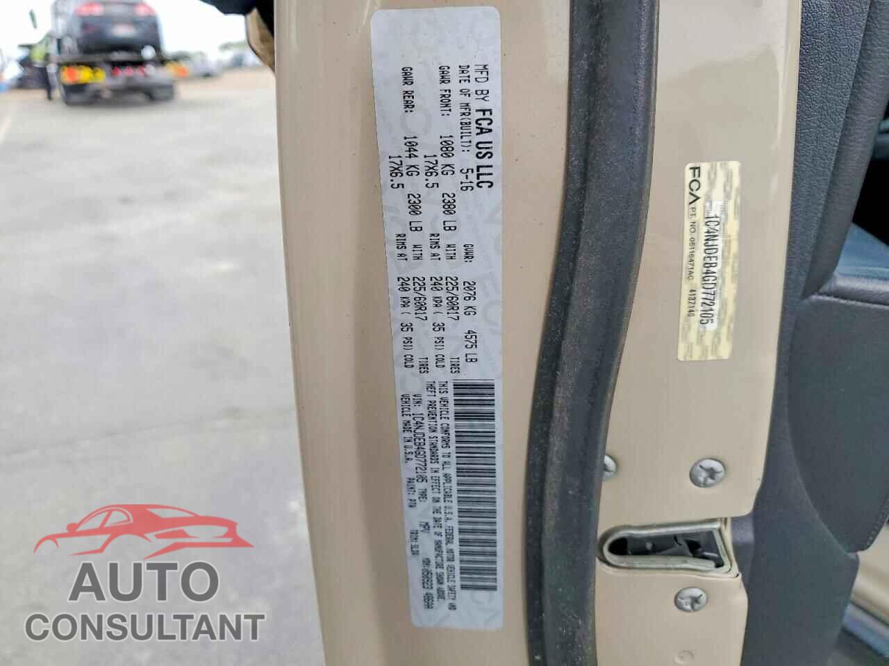 JEEP COMPASS 2016 - 1C4NJDEB4GD772105