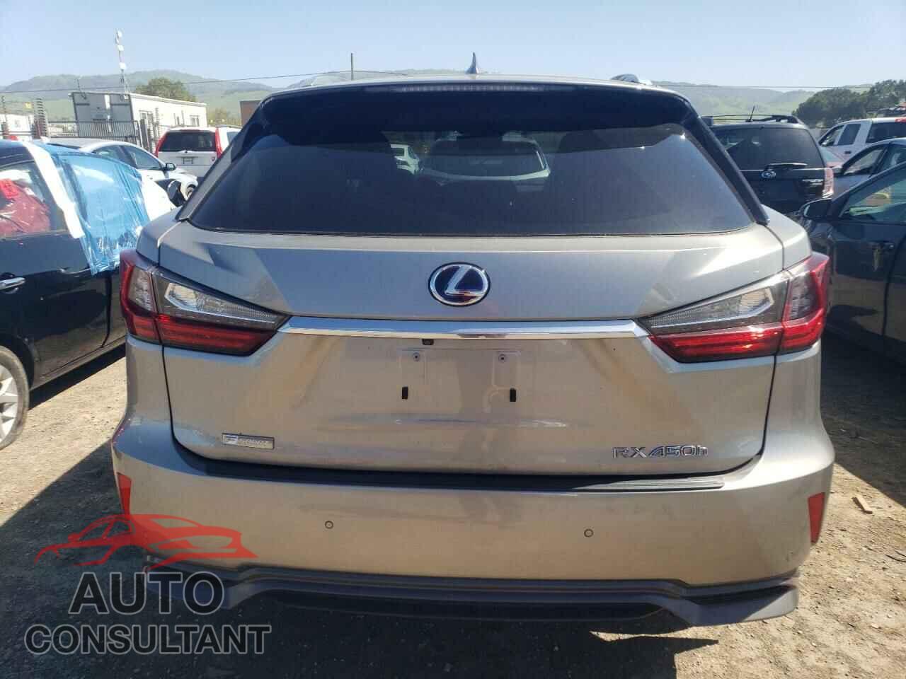 LEXUS RX450 2018 - 2T2BGMCA6JC023706