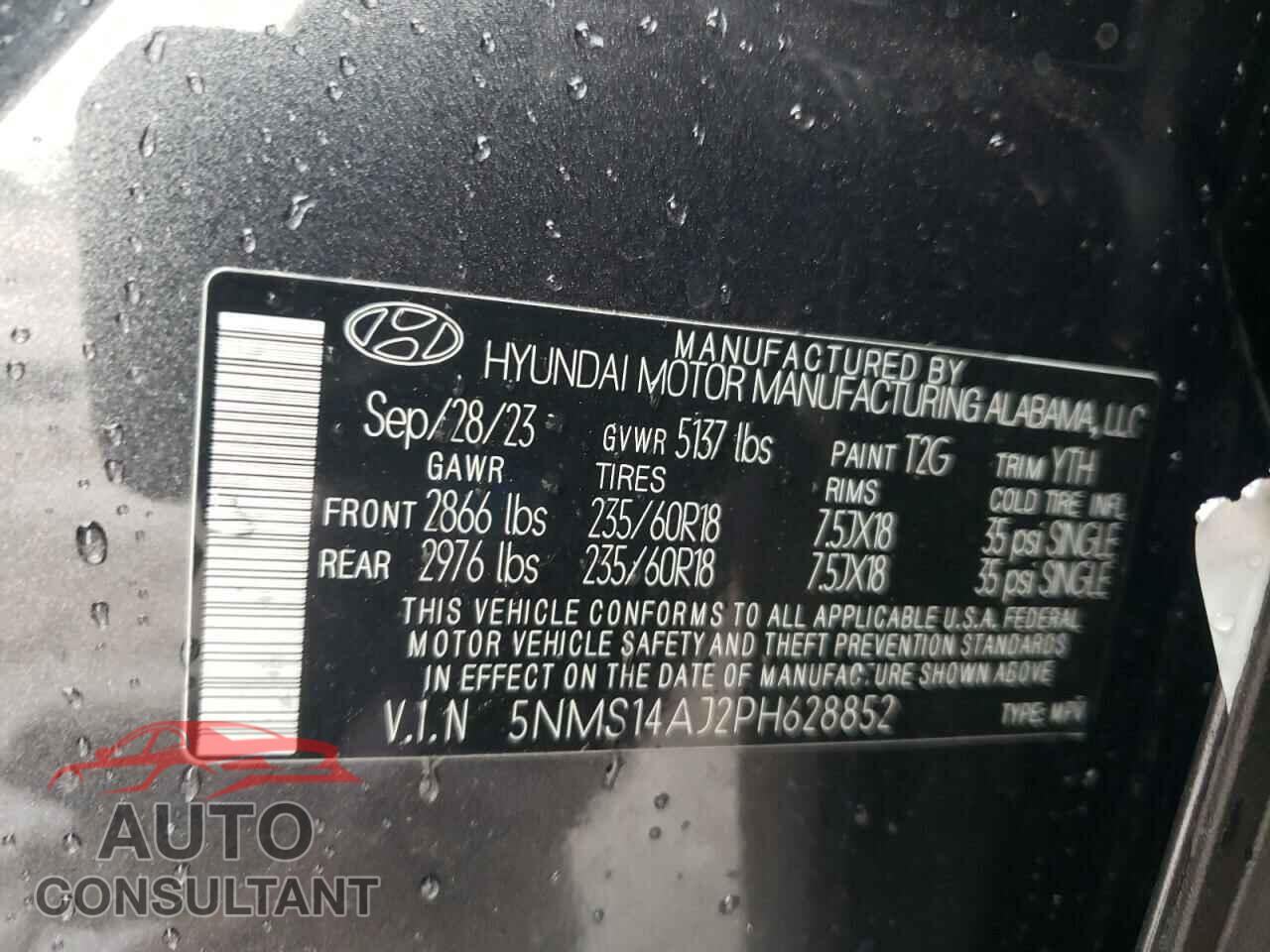 HYUNDAI SANTA FE 2023 - 5NMS14AJ2PH628852