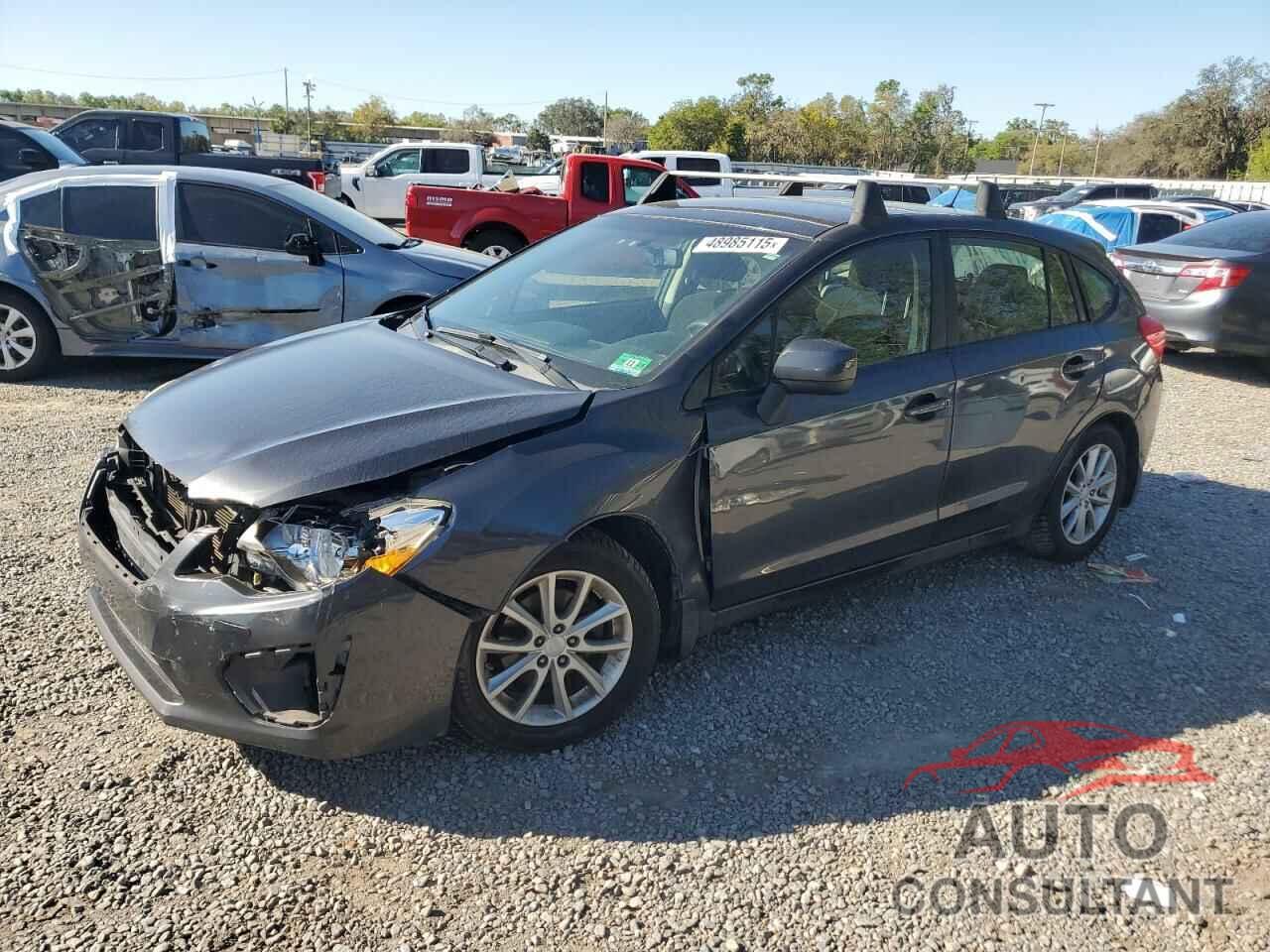 SUBARU IMPREZA 2012 - JF1GPAC69CH244287