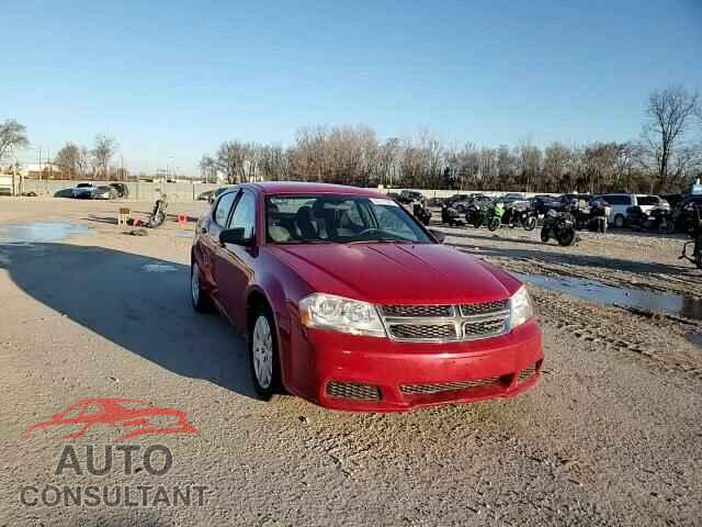 DODGE AVENGER 2013 - 1C3CDZAB8DN677669
