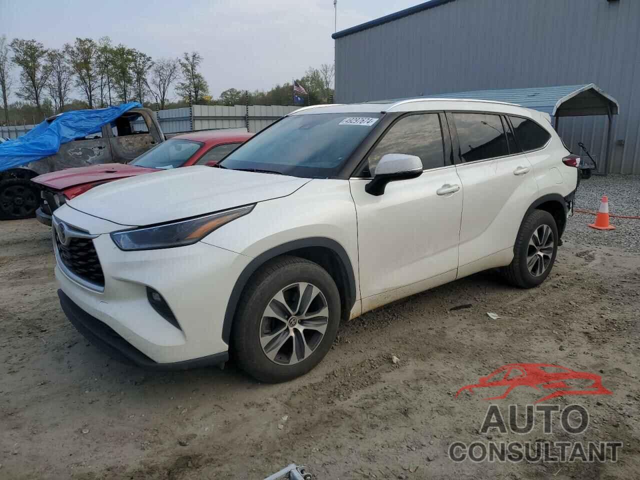 TOYOTA HIGHLANDER 2021 - 5TDGZRAH4MS042865