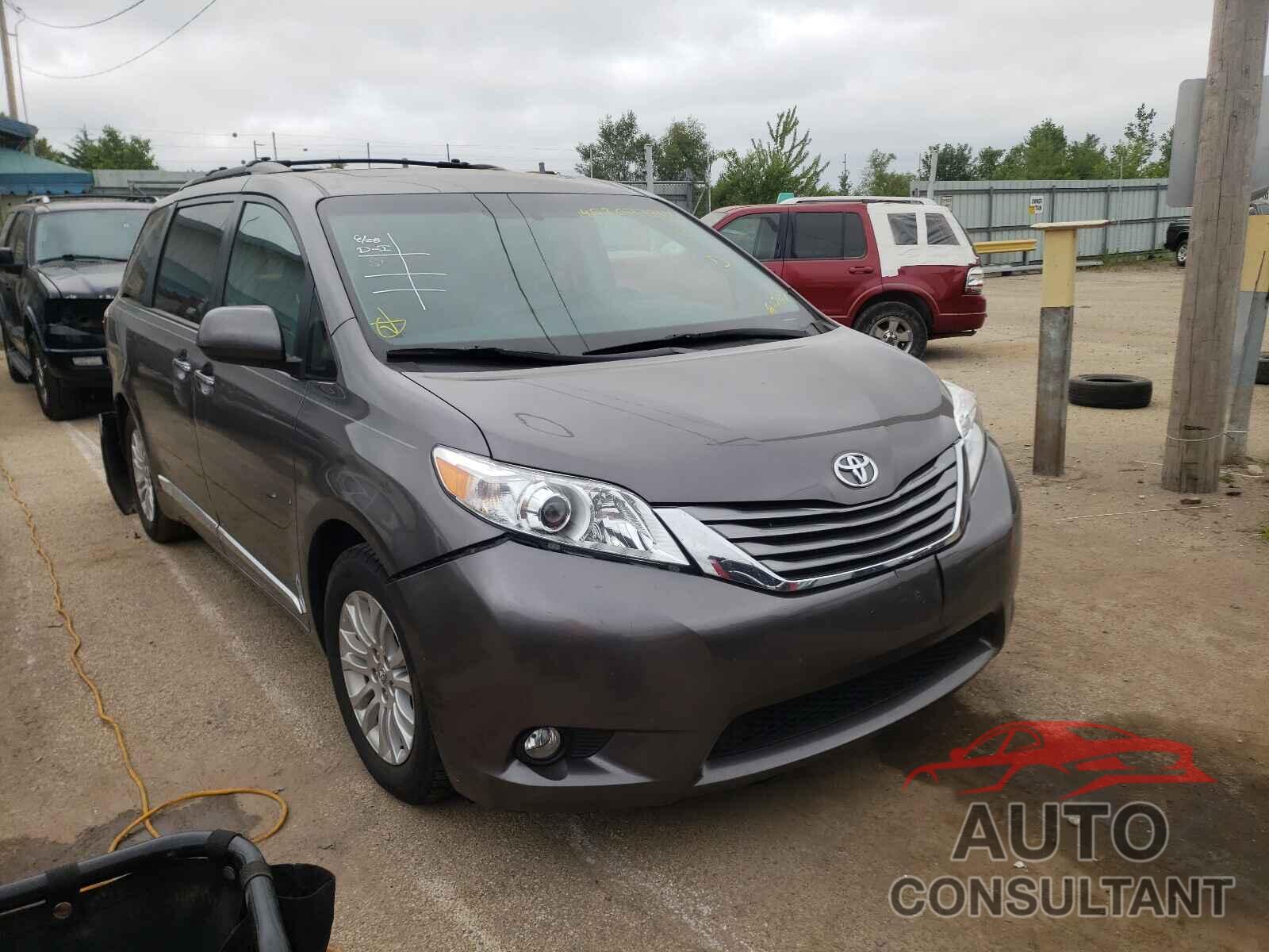 TOYOTA SIENNA 2017 - 5TDYZ3DC1HS782767