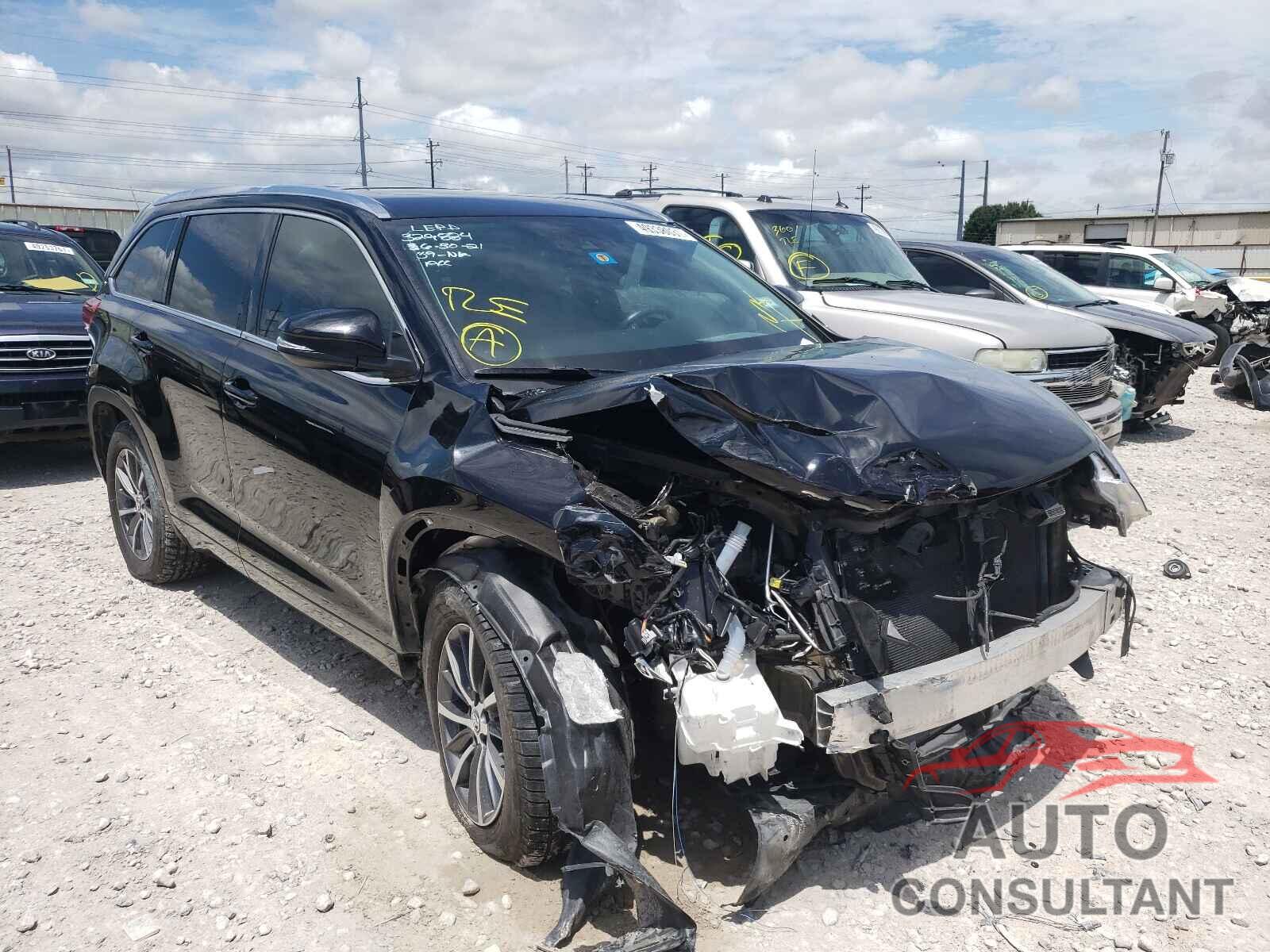 TOYOTA HIGHLANDER 2017 - 5TDKZRFHXHS520117
