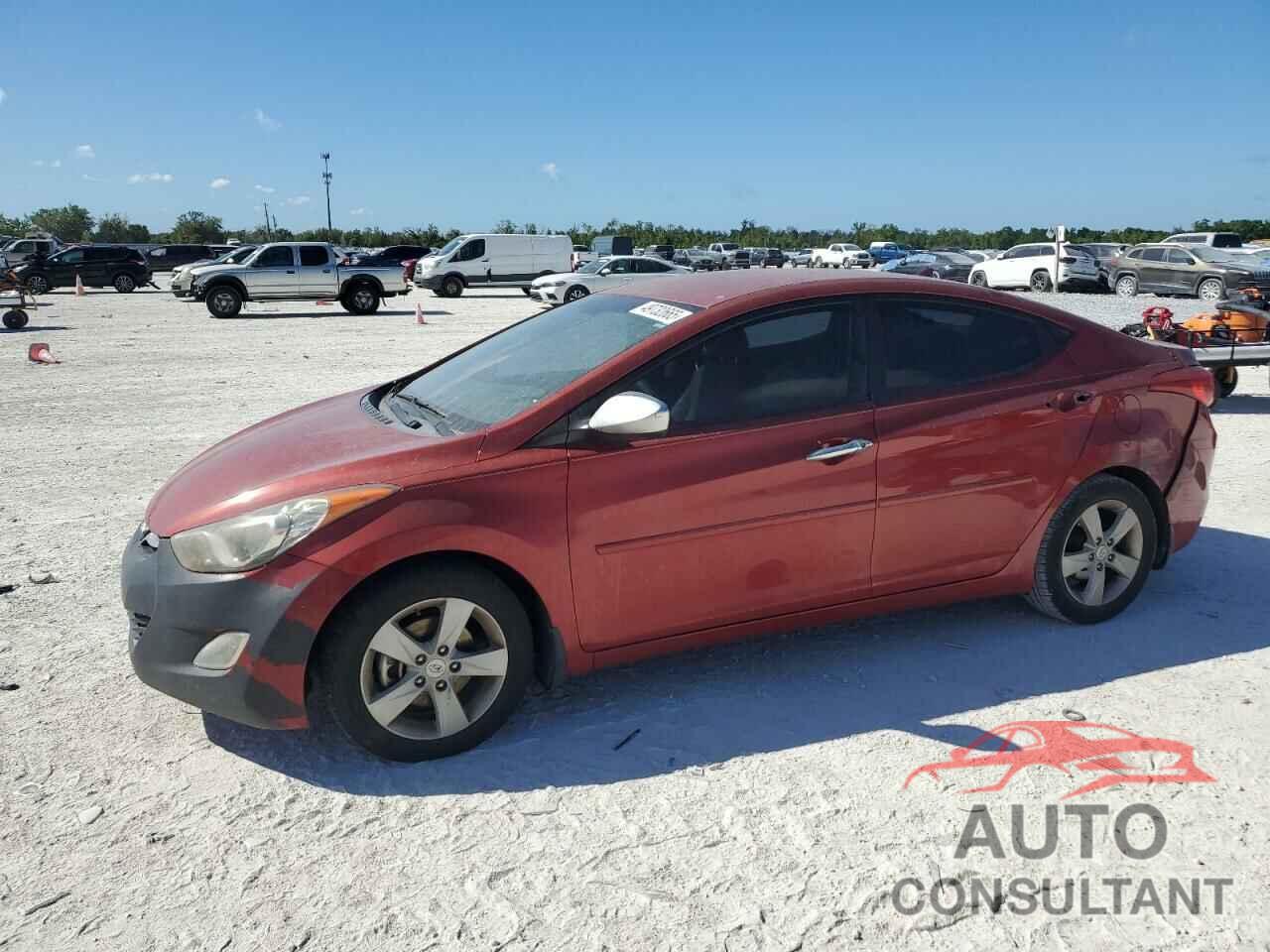 HYUNDAI ELANTRA 2013 - KMHDH4AE9DU547614