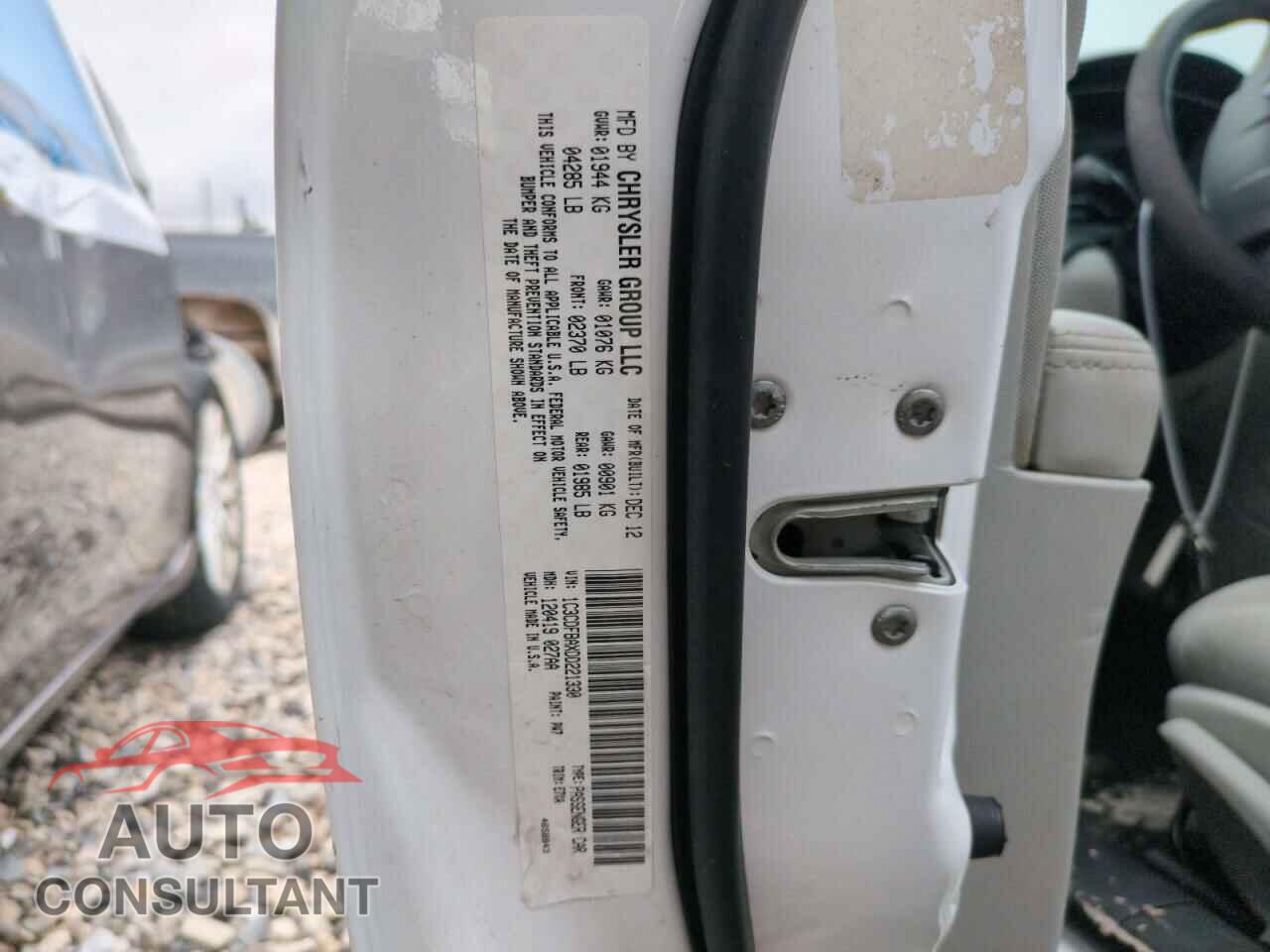 DODGE DART 2013 - 1C3CDFBAXDD221330