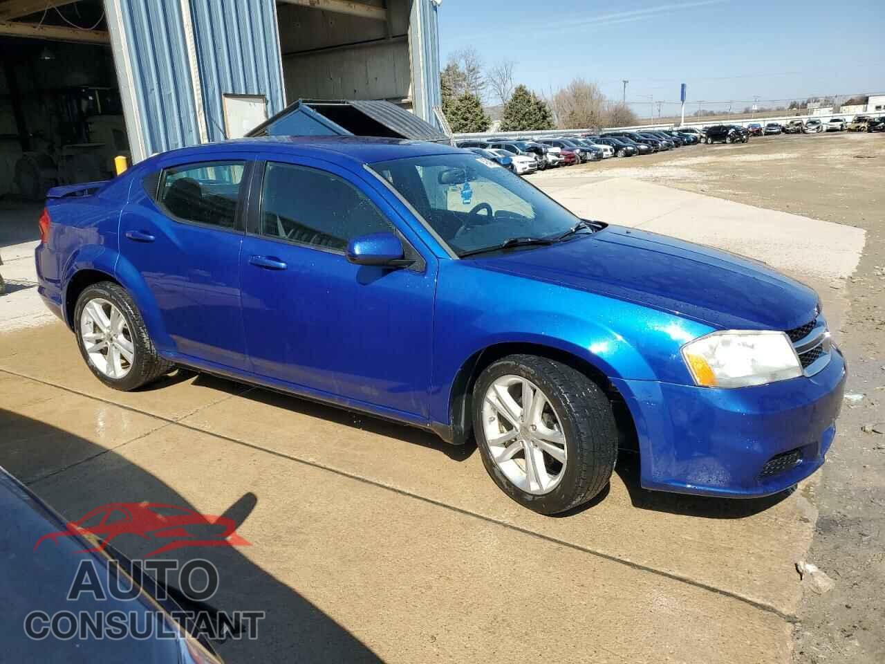 DODGE AVENGER 2012 - 1C3CDZCB8CN183341