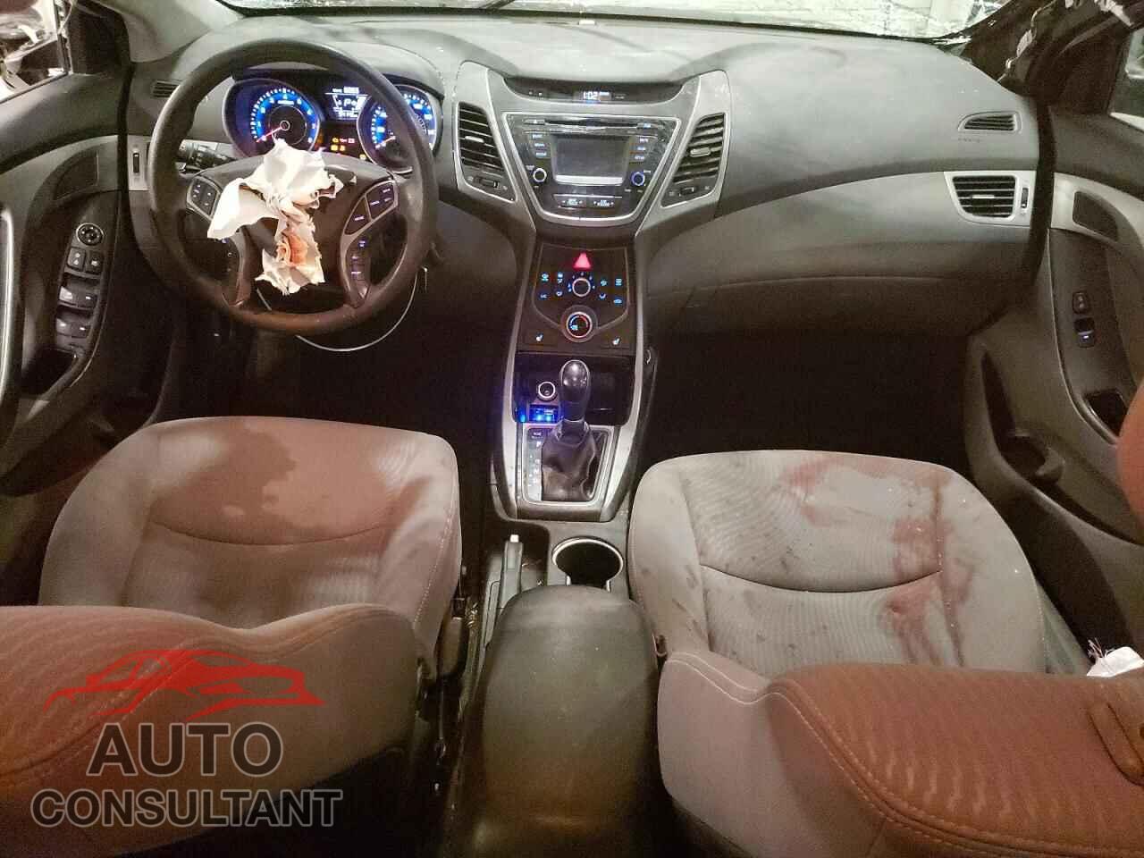 HYUNDAI ELANTRA 2014 - KMHDH4AE2EU107459