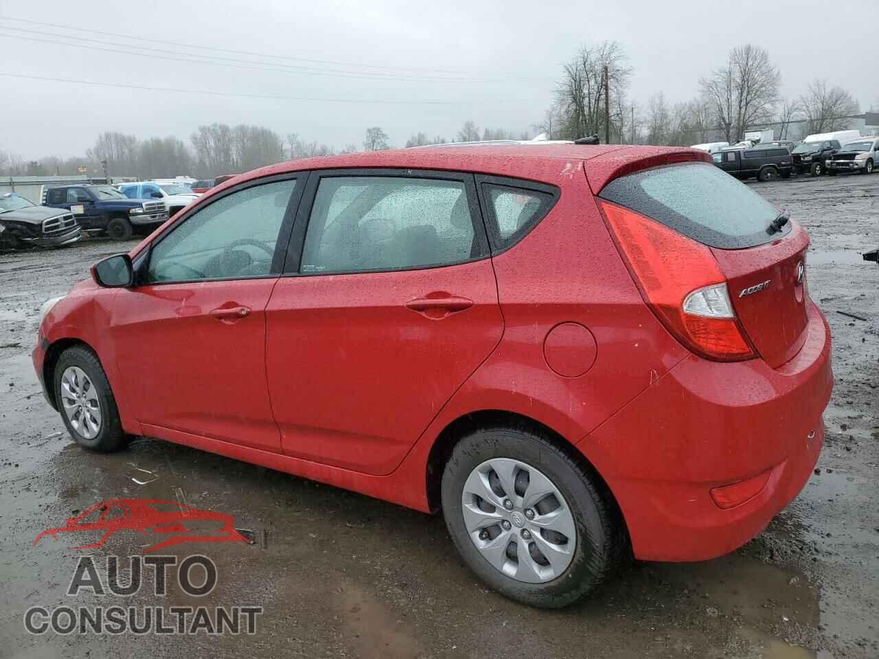 HYUNDAI ACCENT 2017 - KMHCT5AE6HU334402