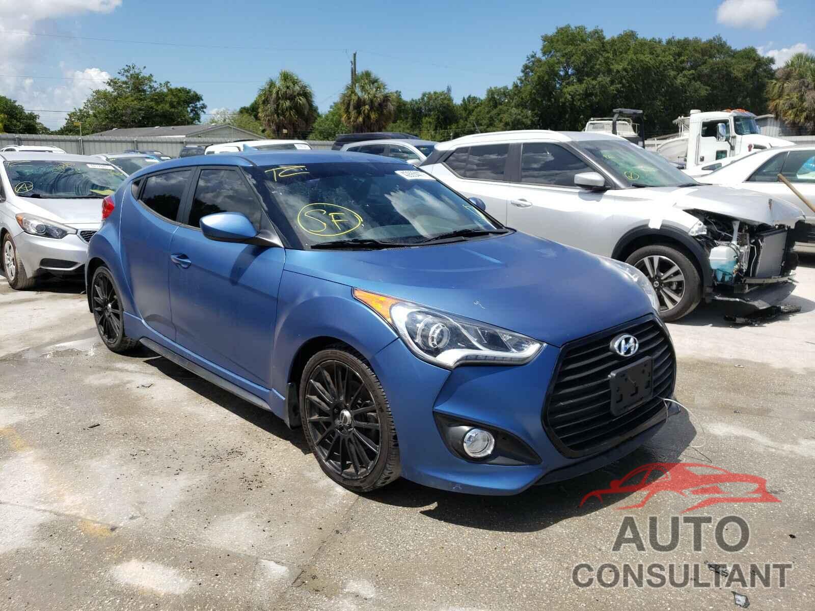 HYUNDAI VELOSTER 2016 - KMHTC6AEXGU253231