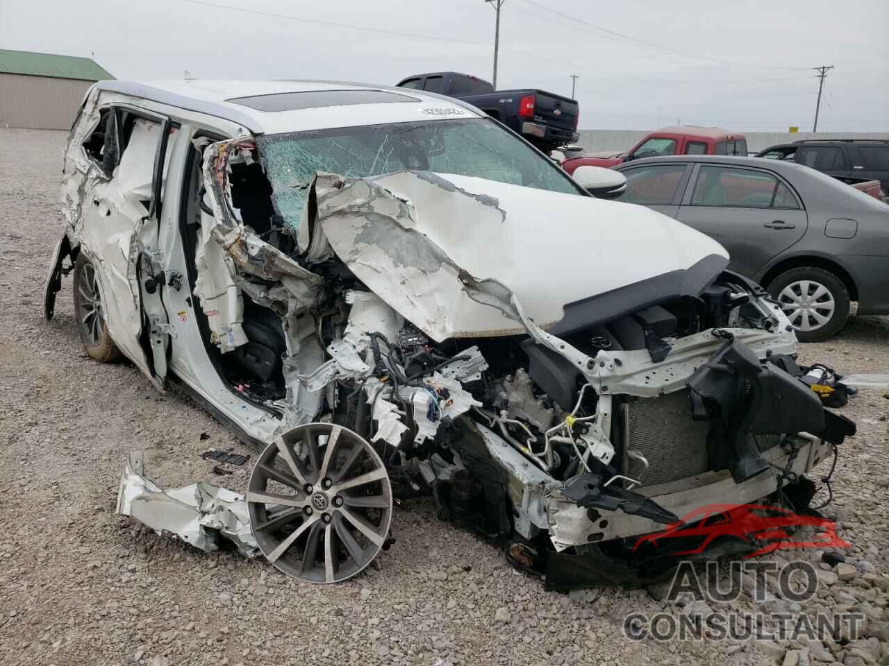 TOYOTA HIGHLANDER 2018 - 5TDKZRFH6JS269487