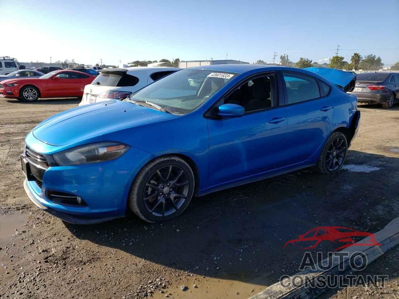 DODGE DART 2015 - 1C3CDFBB5FD363953