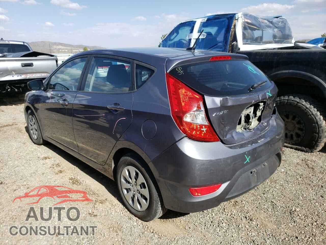 HYUNDAI ACCENT 2016 - KMHCT5AE5GU280637