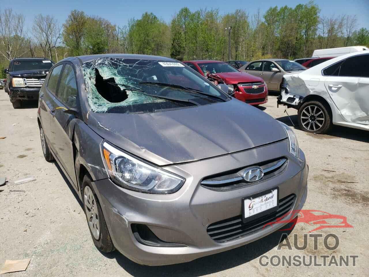 HYUNDAI ACCENT 2017 - KMHCT5AE0HU359232