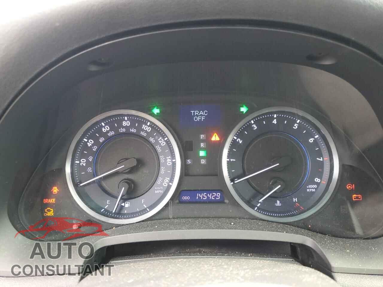 LEXUS IS 2012 - JTHBF5C21C5173839