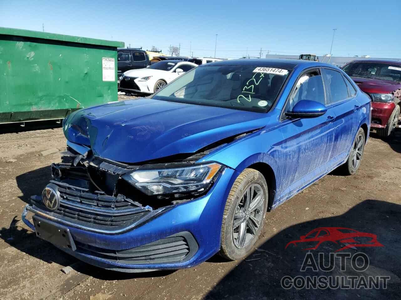 VOLKSWAGEN JETTA 2022 - 3VW7M7BU2NM011112