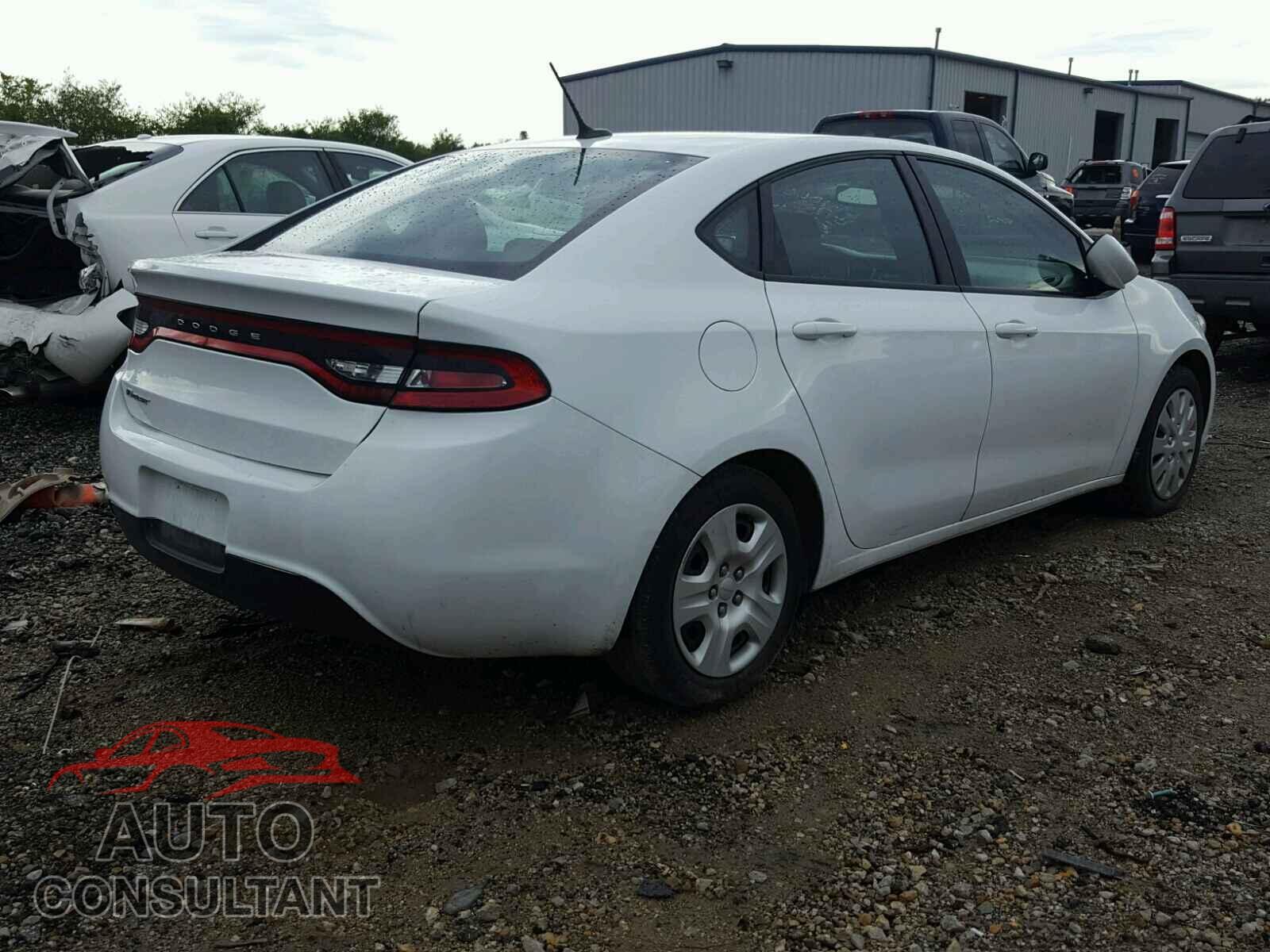 DODGE DART 2016 - 1C3CDFAA5GD539412