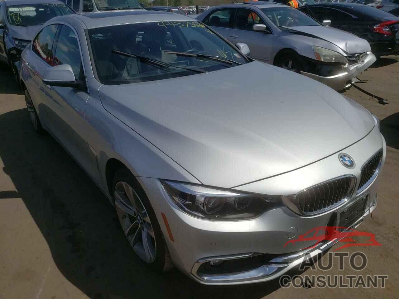 BMW 4 SERIES 2019 - WBA4J3C53KBL09392