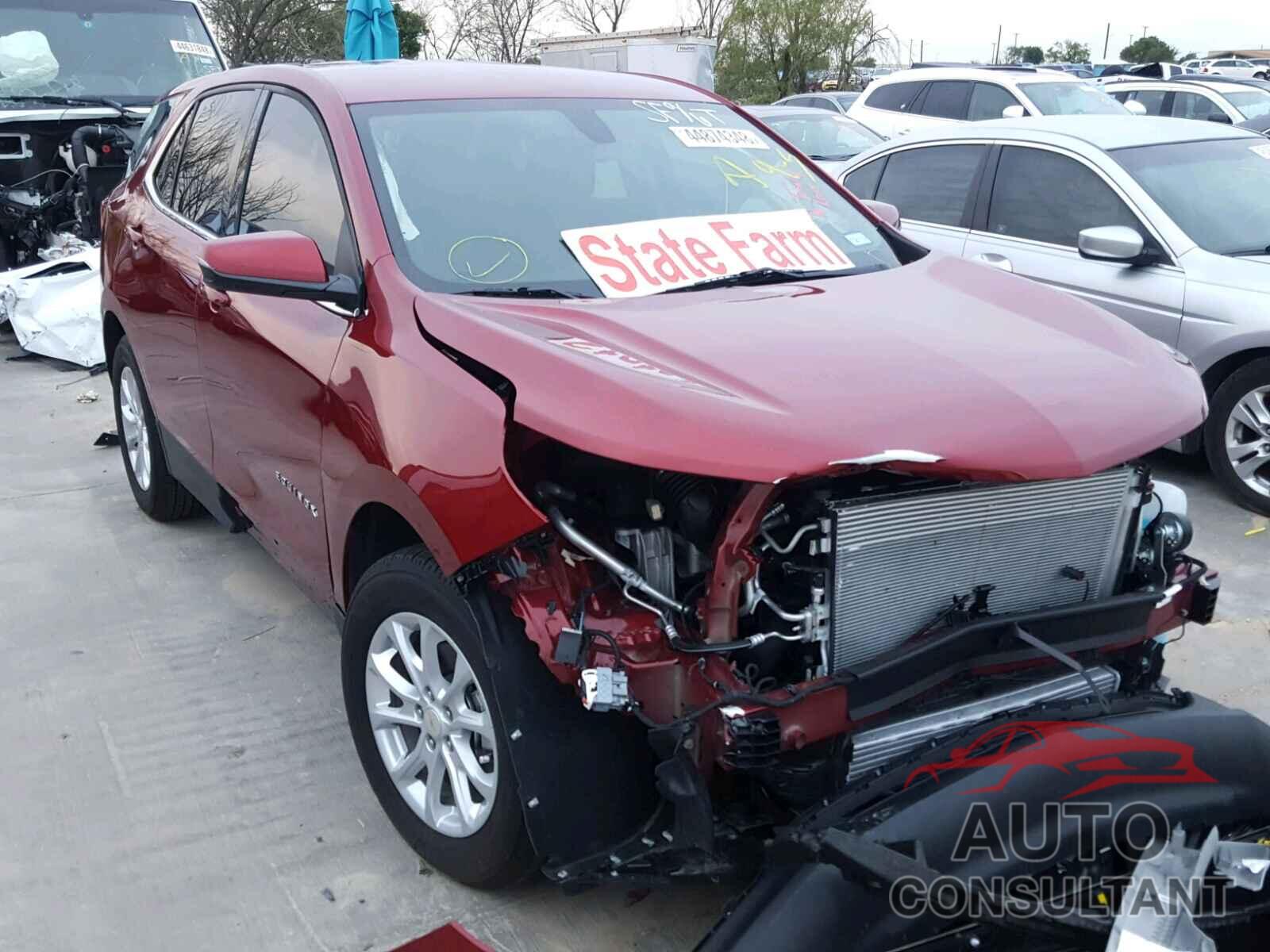 CHEVROLET EQUINOX LT 2018 - 3GNAXJEVXJS550611