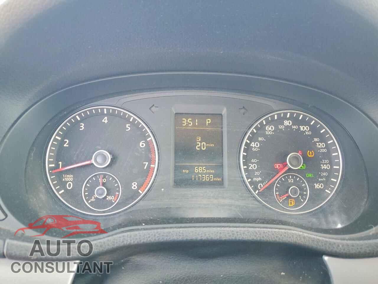 VOLKSWAGEN PASSAT 2012 - 1VWAP7A35CC059840