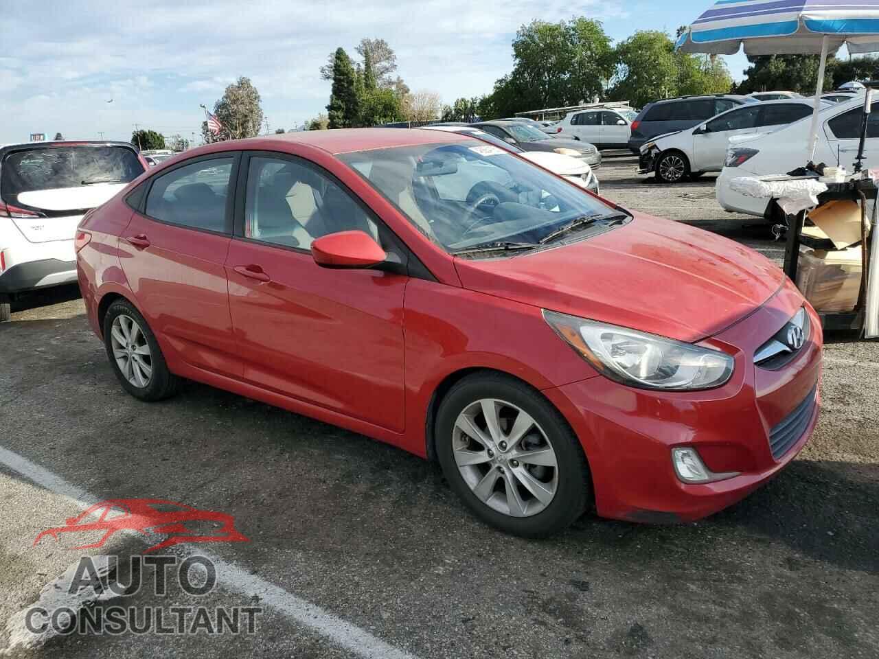 HYUNDAI ACCENT 2012 - KMHCU4AE4CU121075