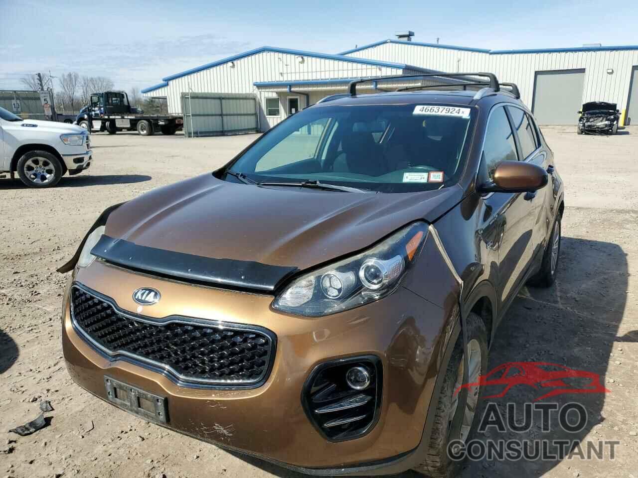 KIA SPORTAGE 2017 - KNDPMCAC5H7027968