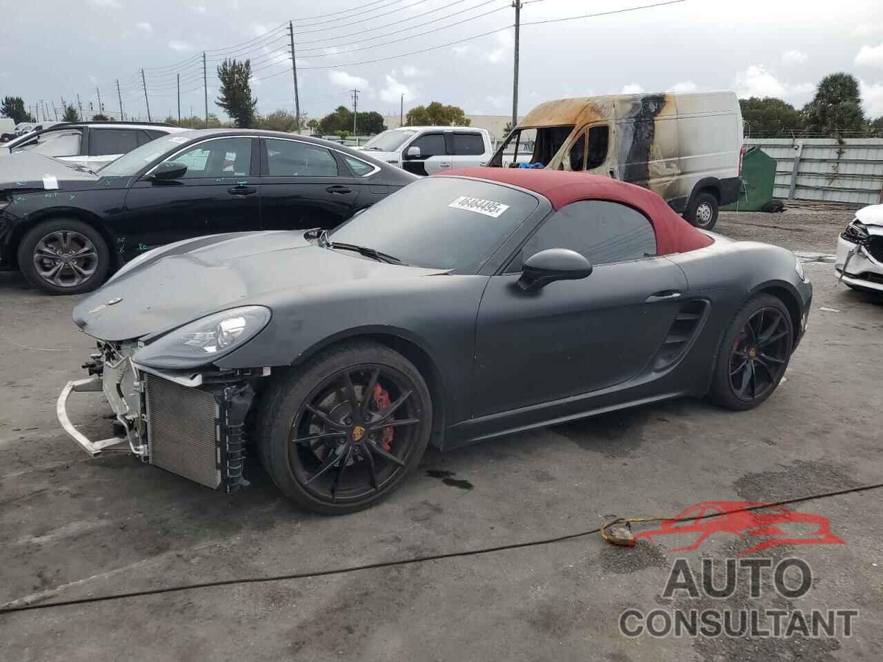 PORSCHE BOXSTER 2017 - WP0CB2A84HS240532