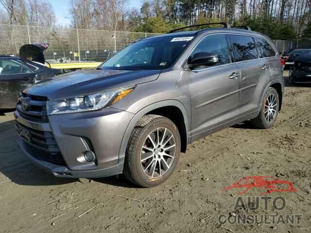 TOYOTA HIGHLANDER 2017 - 5TDJZRFH6HS483658