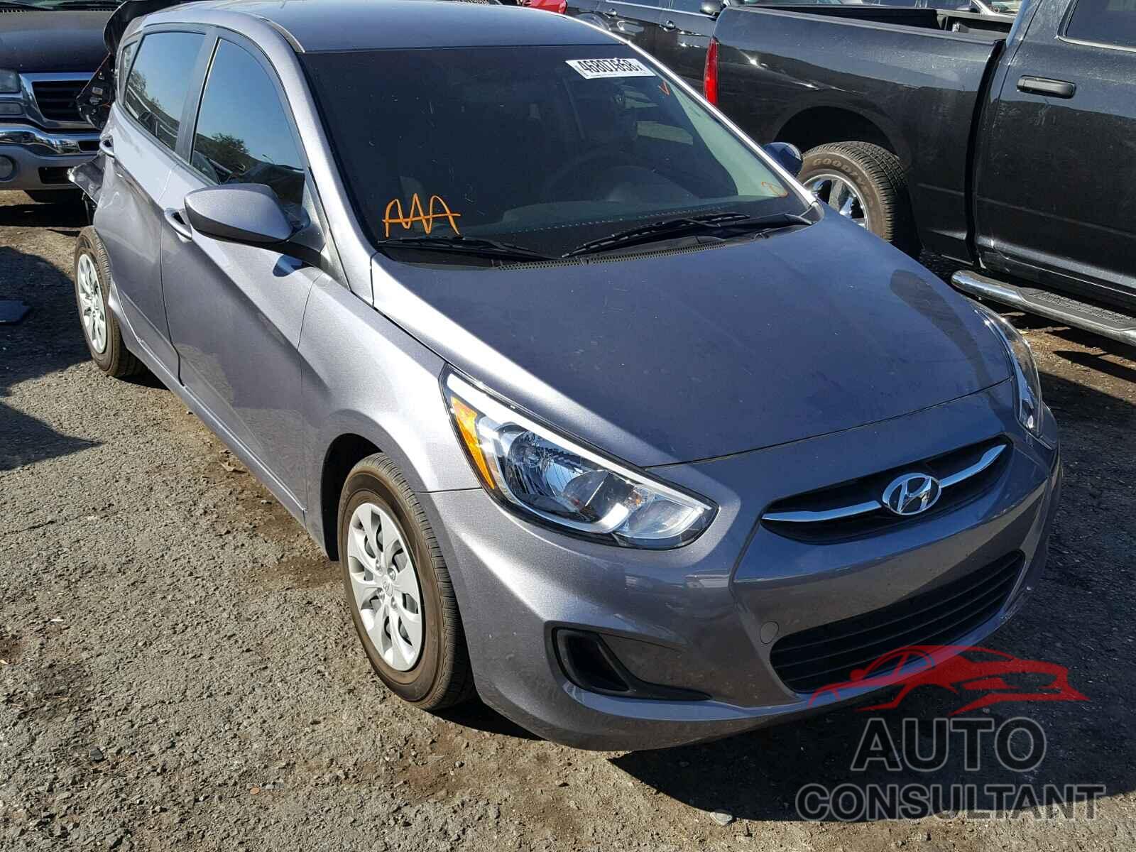 HYUNDAI ACCENT 2016 - KMHCT5AE7GU289727