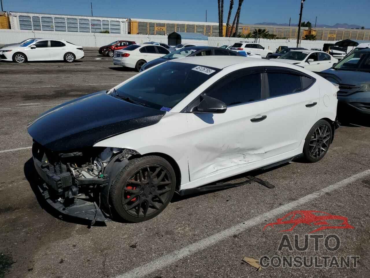 HYUNDAI ELANTRA 2017 - KMHD04LB9HU343637