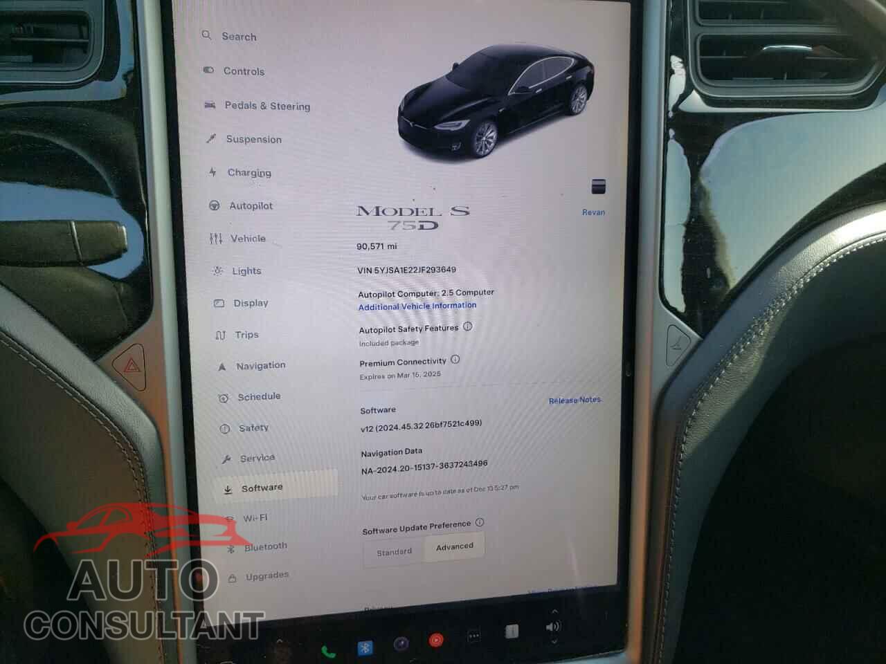 TESLA MODEL S 2018 - 5YJSA1E22JF293649