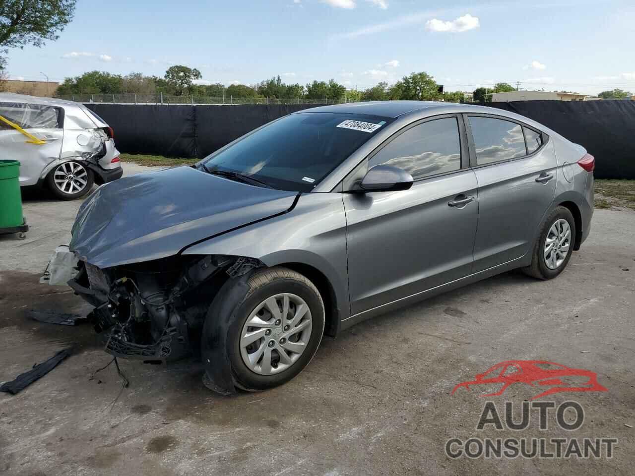 HYUNDAI ELANTRA 2018 - KMHD74LF3JU473885