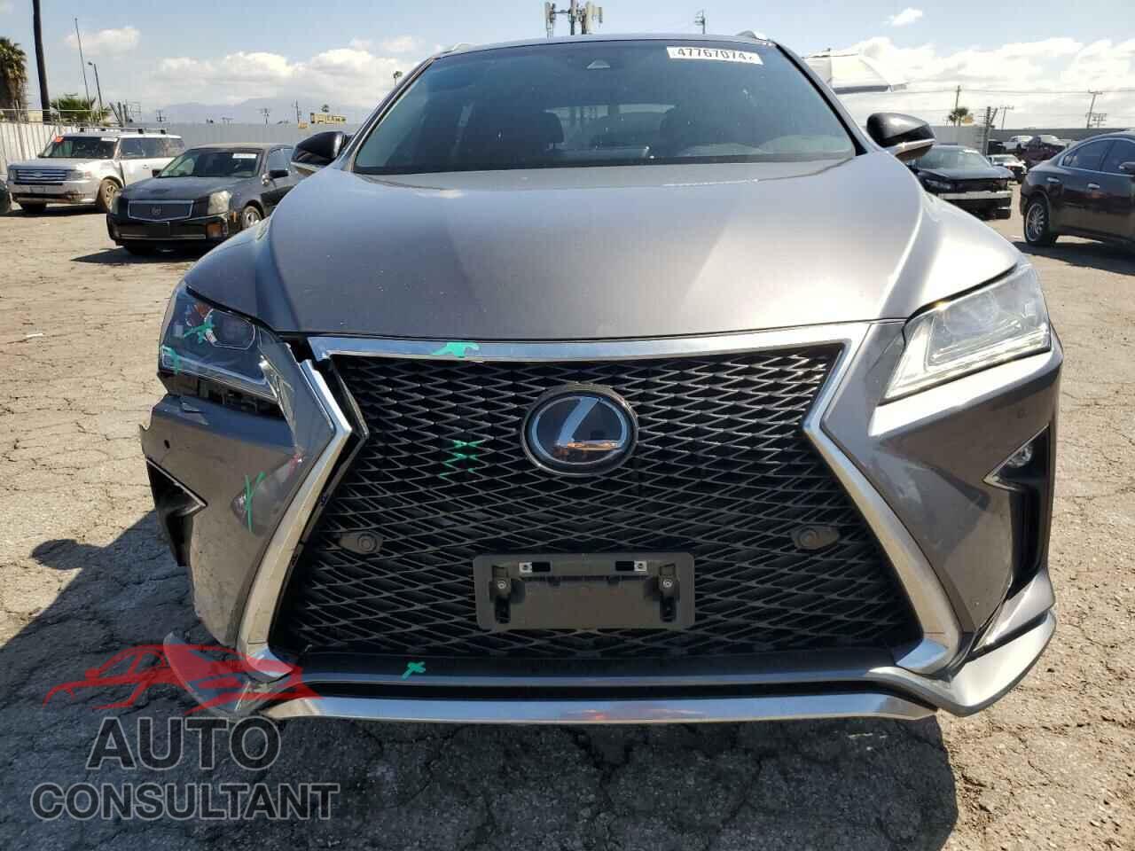 LEXUS RX350 2017 - 2T2ZZMCA8HC070240