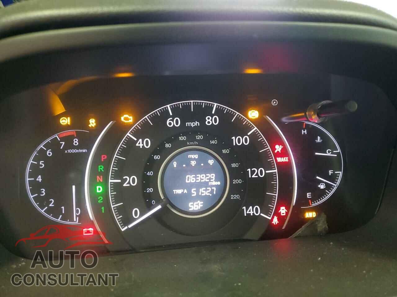 HONDA CRV 2012 - 2HKRM4H70CH631455