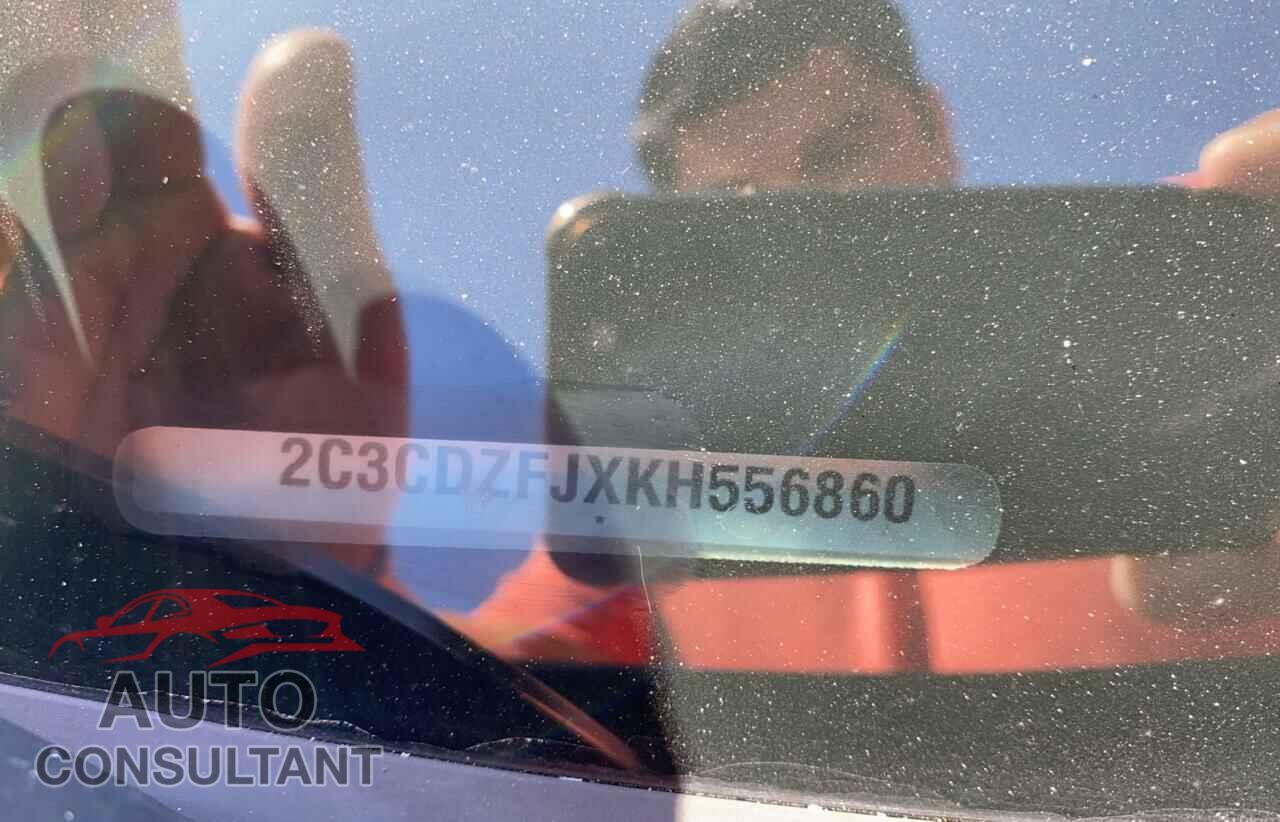 DODGE CHALLENGER 2019 - 2C3CDZFJXKH556860