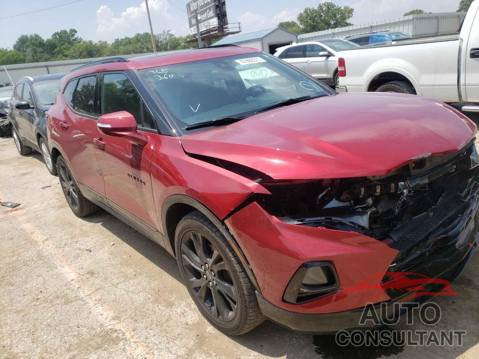 CHEVROLET BLAZER 2020 - 3GNKBKRS1LS533028