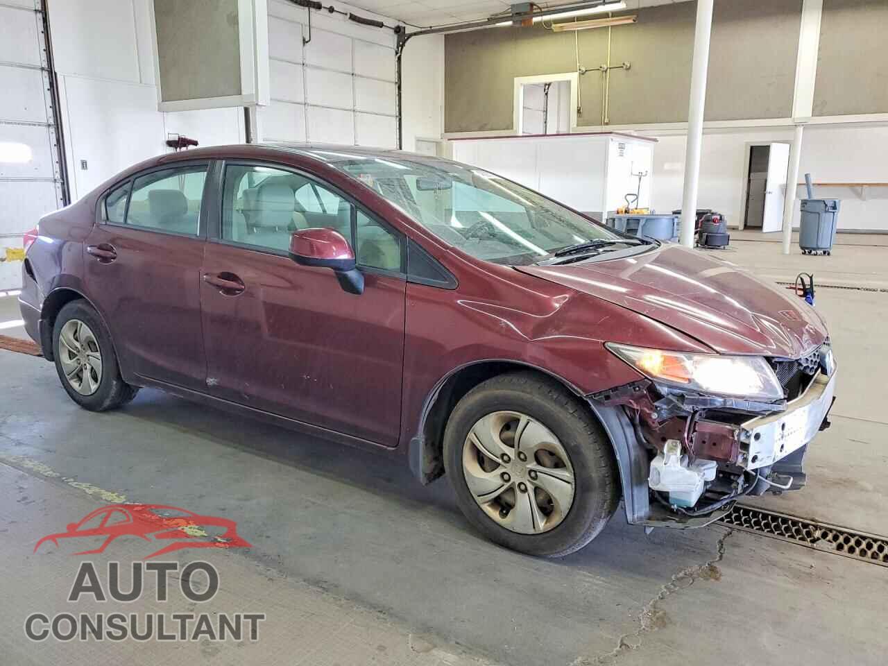HONDA CIVIC 2013 - 19XFB2F54DE236828