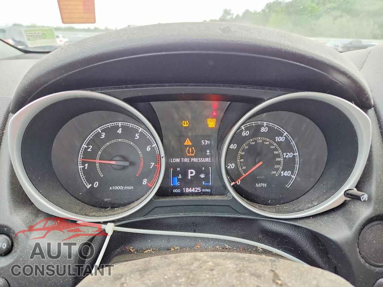MITSUBISHI OUTLANDER 2013 - 4A4AR3AU6DE015102
