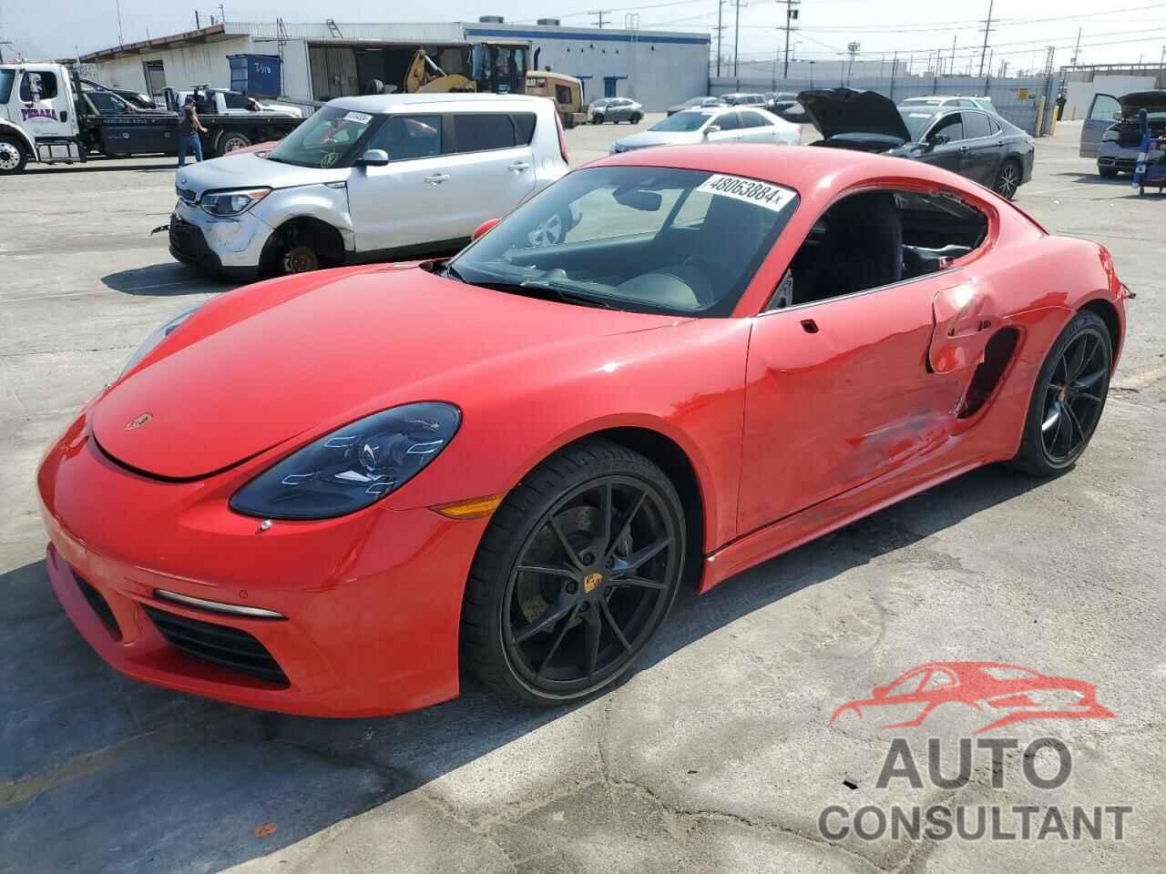 PORSCHE CAYMAN 2022 - WP0AA2A81NS255608