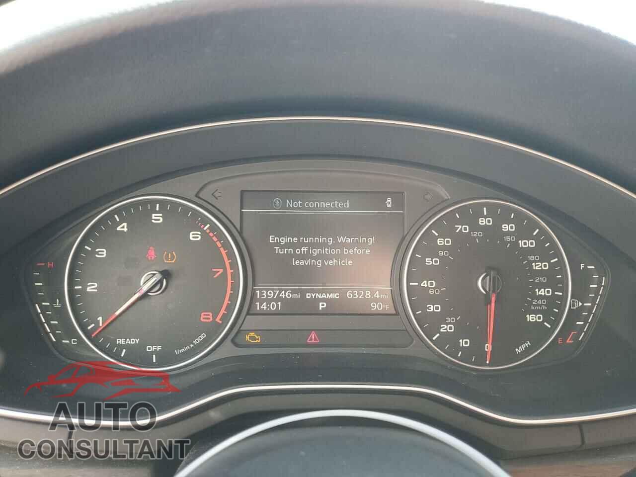 AUDI A4 2017 - WAULNAF43HN018857