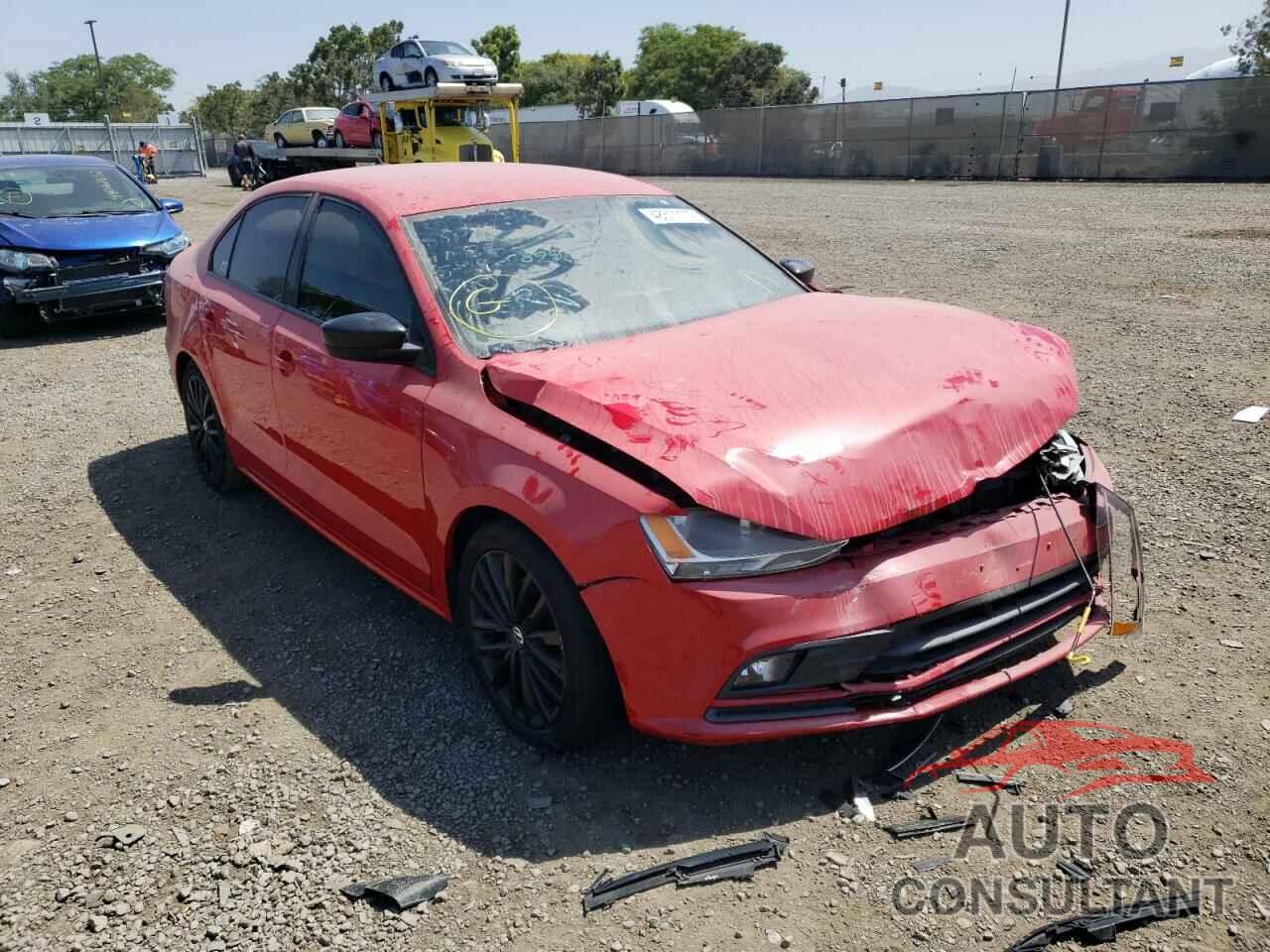 VOLKSWAGEN JETTA 2016 - 3VWD17AJXGM226727
