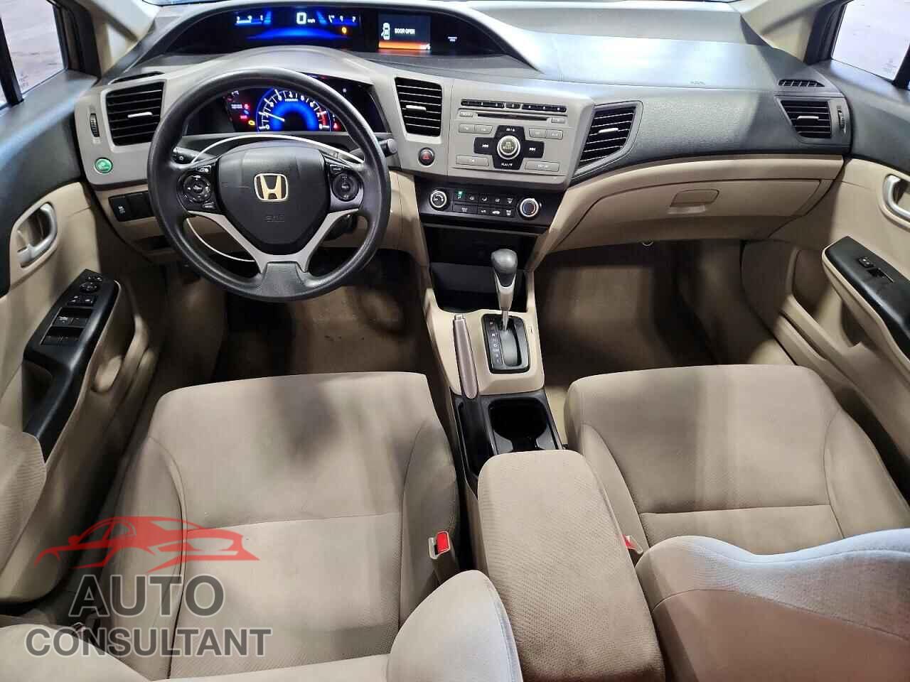 HONDA CIVIC 2012 - 19XFB2F55CE072276