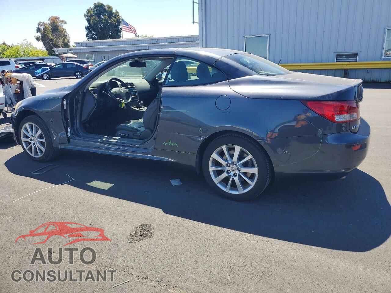 LEXUS IS 2010 - JTHFF2C28A2510490