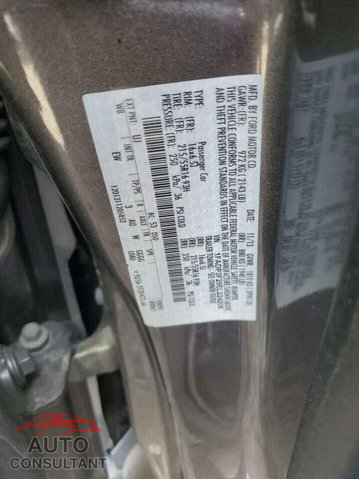 FORD FOCUS 2014 - 1FADP3F29EL224208