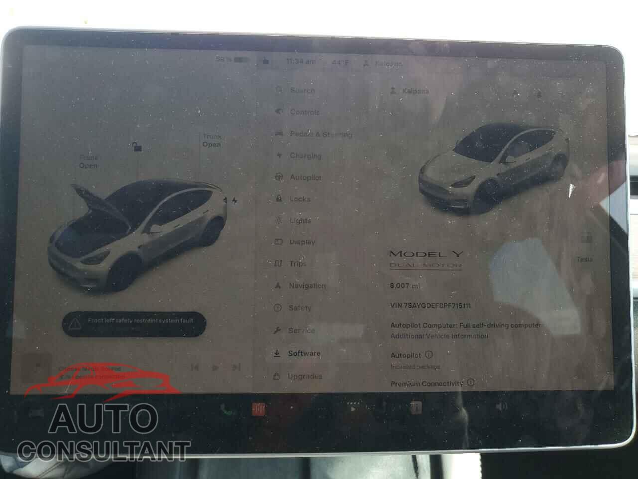 TESLA MODEL Y 2023 - 7SAYGDEF8PF715111